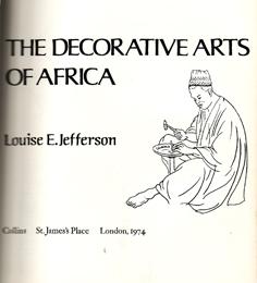 The Decorative Arts of Africa