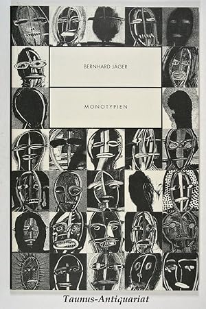 Seller image for Monotypien. Ausstellung in der Gotischen Halle des Celler Schlosses vom 16. Main bis 14. Juni 1998. for sale by Taunus-Antiquariat Karl-Heinz Eisenbach