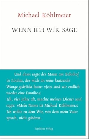 Bild des Verkufers fr Wenn ich wir sage zum Verkauf von AHA-BUCH GmbH