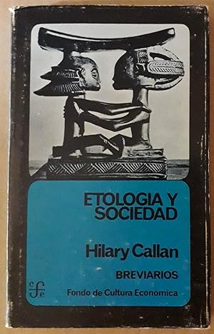 Imagen del vendedor de Etologia y sociedad a la venta por FERDYDURKE LIBROS