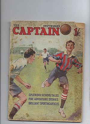 Seller image for The Captain - September 1921 Single Issue A Magazine for Boys and 'old Boys' for sale by Peakirk Books, Heather Lawrence PBFA