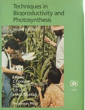 Immagine del venditore per Techniques in Bioproductivity and Photosynthesis venduto da Mike Park Ltd