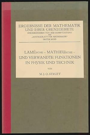 Lamesche-, Mathieusche- und verwandte Funktionen in Physik und Technik. Mit 12 Figuren.