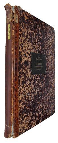 Jydske Jernbane (de 16 Sectionstitler). Anlæget af de Jydske Jernbaner 1862 (Den forgyldte titel ...