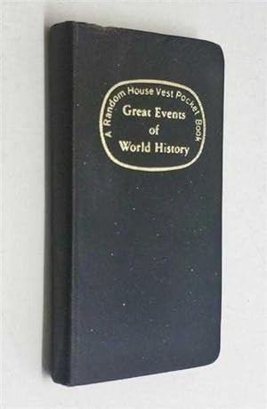 Imagen del vendedor de Great Events of World History (1964) a la venta por Maynard & Bradley