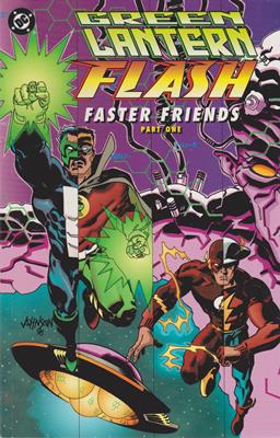 Green Lantern Flash Faster Friends Part One # 1 and Two # 2