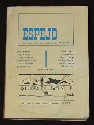 Imagen del vendedor de Espejo. Letras. Artes E Ideas De Mxico. Nmero 3. 1967 a la venta por Librera Urbe