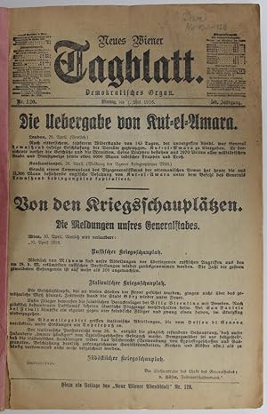Neues Wiener Tagblatt. Demokratisches Organ. Jahrgang 50, Nr. 120-150 (1.-31. Mai), einschließlic...