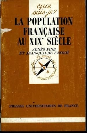 Seller image for Que sais-je? N 1420 La population fraaise au XIXe sicle for sale by Le-Livre