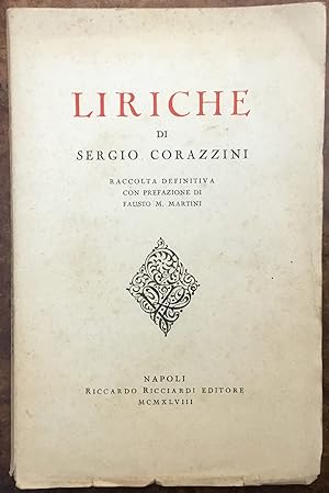 Liriche di Sergio Corazzini