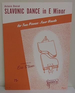 Slavonic Dance in E Minor for Two Pianos-Four Hands [sheet music]