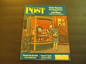 Saturday Evening Post Feb 27 1962 Ted Kennedy, John Wayne, Franco