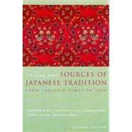 Seller image for Sources of Japanese Tradition for sale by eCampus