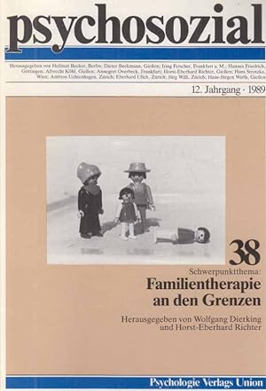 Bild des Verkufers fr Familientherapie an den Grenzen. Hrsg. v. Horst-E. Richter u.a. Nr. 38. Psychosozial. 12. Jahrgang. zum Verkauf von Fundus-Online GbR Borkert Schwarz Zerfa