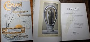 Ceylon Tagebuchblätter und Reiseerinnerungen Mit 23 Abbildungen nach Original-Aufnahmen