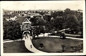 Ansichtskarte / Postkarte Joinville le Pont Val de Marne, Hippodrome du Tremblay, Le pavillon de ...