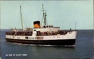 Bild des Verkufers fr Ansichtskarte / Postkarte Isle of Wight Ferry, Fhrschiff Shanklin, British Railways zum Verkauf von akpool GmbH