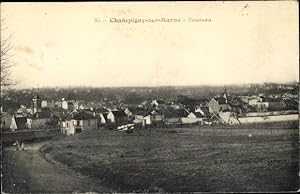 Ansichtskarte / Postkarte Champigny sur Marne Val de Marne, Panorama
