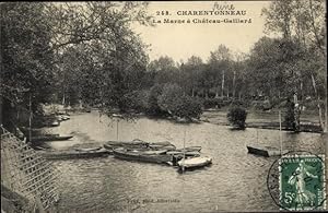 Ansichtskarte / Postkarte Charentonneau Val de Marne, La Marne a Chateau Gaillard