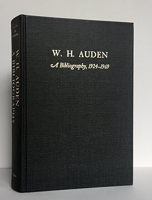 Bild des Verkufers fr W.H. Auden, a Bibliography zum Verkauf von Picture This (ABA, ILAB, IVPDA)