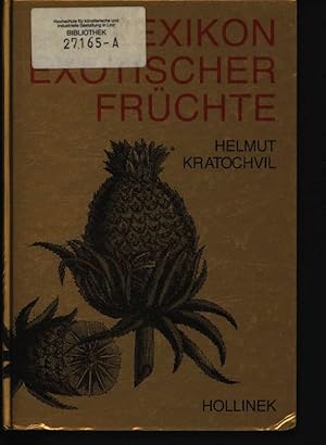 Image du vendeur pour Lexikon exotischer Frchte mis en vente par Antiquariat Bookfarm