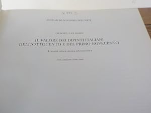 Bild des Verkufers fr Il valore dei dipinti italiani dell'Ottocento e del primo Novecento L'analisi critica, storia ed economica zum Verkauf von Antiquariat Bookfarm