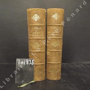 Bild des Verkufers fr Clinique Chirurgicale. Tomes 1 et 2. 2 volumes zum Verkauf von Librairie-Bouquinerie Le Pre Pnard