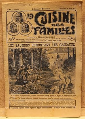 Imagen del vendedor de La Cuisine des Familles N 92 : Les saumons remontant les cascades - . a la venta por Librairie-Bouquinerie Le Pre Pnard