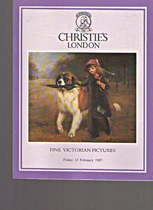 Seller image for Christies 1987 Fine Victorian Pictures for sale by thecatalogstarcom Ltd