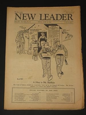 The New Leader Incorporating 'The Labour Leader': June 10th 1927