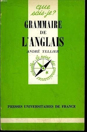 Imagen del vendedor de Que sais-je? N 1444 Grammaire de l'anglais a la venta por Le-Livre