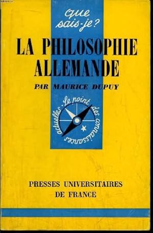 Imagen del vendedor de Que sais-je? N 1466 La philosophie allemande a la venta por Le-Livre