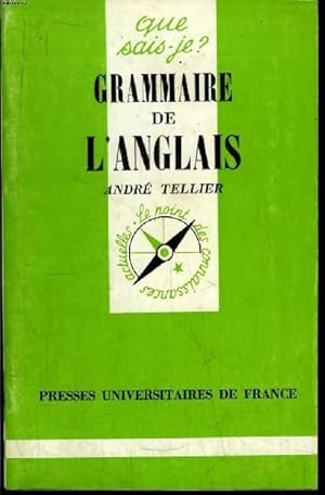 Imagen del vendedor de Que sais-je? N 1444 Grammaire de l'anglais a la venta por Le-Livre