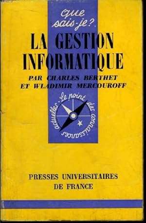 Seller image for Que sais-je? N 1471 La gestion informatique for sale by Le-Livre