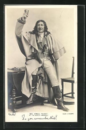 Image du vendeur pour Ansichtskarte Schauspieler Fred Terry in The Scarlet Pimpernel mis en vente par Bartko-Reher