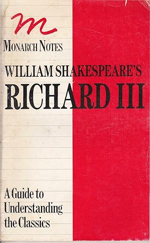 Imagen del vendedor de Shakespeare's Richard III a la venta por Zoar Books & Gallery