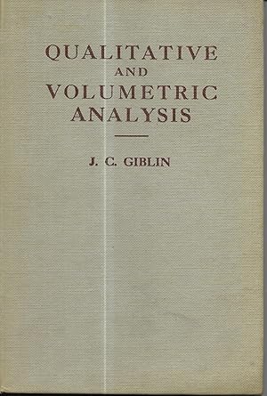 Qualitative and volumetric analysis