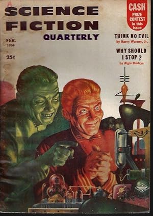 Imagen del vendedor de SCIENCE FICTION QUARTERLY: February, Feb. 1956 a la venta por Books from the Crypt