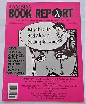 Seller image for Lambda Book Report (Vol. 4 No. 1, September-October 1993): A Review of Contemporary Gay and Lesbian Literature (Magazine) for sale by Bloomsbury Books