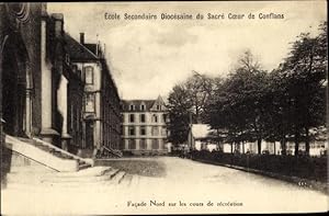Ansichtskarte / Postkarte Charenton Val de Marne, Ecole Secondaire Diocesaine du Sacre Coeur de C...