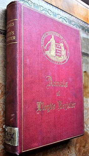 Seller image for Annals Of Lloyd's Register [Centenary Edition] for sale by Dodman Books