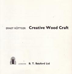 Image du vendeur pour Creative Wood Craft mis en vente par Eaglestones