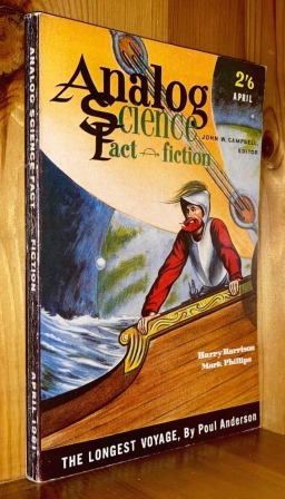 Analog Science Fact & Fiction: UK #198 - Vol XVII No 4 / April 1961