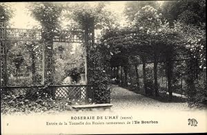 Ansichtskarte / Postkarte LHaÿ-les-Roses Val de Marne, Entree de la Tonnelle des Rosiers sarment...