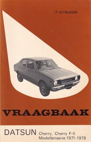 Vraagbaak Datsun Cherry, Cherry F-II. Modellenserie 1971-1978