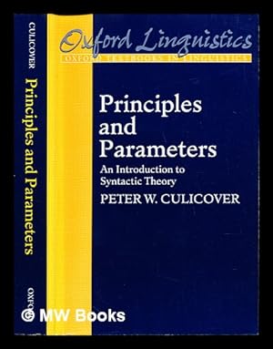 Bild des Verkufers fr Principles and parameters : an introduction to syntactic theory zum Verkauf von MW Books Ltd.