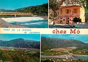 Postkarte Carte Postale 13583219 Colomars Pont de la Manda Chez Mo Hotel Vallee du Var Carros le ...