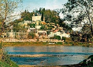 Bild des Verkufers fr Postkarte Carte Postale 13580917 Limeuil Le bas de la Ville avec le Chateau de Larmendie au premier plan zum Verkauf von Versandhandel Boeger