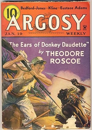 Imagen del vendedor de ARGOSY - January 19 1935 [ V252 #6 ] a la venta por Gene Zombolas