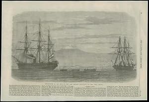 Seller image for 1868 - NORTH AMERICA MEXICO Emperor Maximilian Vera Cruz Embarkation (194) for sale by Antique Paper Company